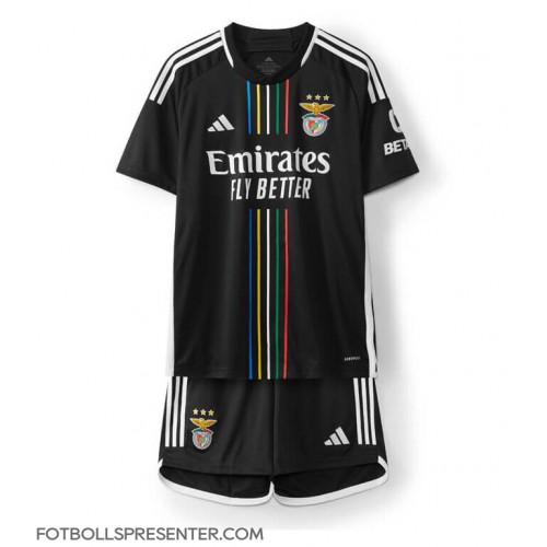 Benfica Bortatröja Barn 2023-24 Kortärmad (+ korta byxor)